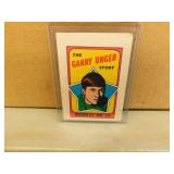 1971-72 OPC Garry Unger #14 Hockey Booklet