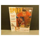 Sports Magazine Jacques Plante February 1957