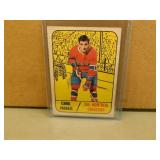 1967-68 OPC Carol Vadnais #9 Rookie Hockey Card