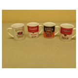 4 -125Th Anniversary Campbell Tomato Soup Mugs