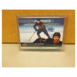 2021-22 UD Connor McDavid H7 Hockey Heroes Card
