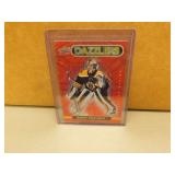 2021-22 UD Jeremy Swayman DZ4 Red Dazzler Card