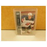 2021-22 UD Jack Hughes #110 Clear Cut Hockey Card