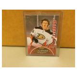 2021-22 UD Trevor Zegras C117 Young Guns Card