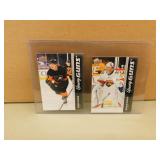 2 - Collectible O/S Young Gun hockey Cards