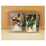 2 - Collectible O/S Young Gun hockey Cards