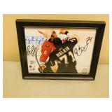 Malkin / Ovechkin Signed Framed Picture - 12 x 9