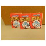 6 - 1991 Fleer Baseball Card Wax Packs