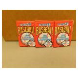 6 - 1991 Fleer Baseball Card Wax Packs