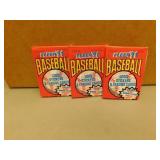 6 - 1991 Fleer Baseball Card Wax Packs