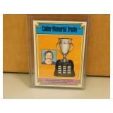 1974-75 Topps Denis Potvin #252 Calder Trophy Card