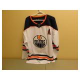 Darnell Nurse #25 Oilers Signed Hockey Jersey