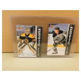 2 - Collectible O/S Young Gun hockey Cards