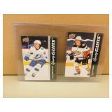 2 - Collectible O/S Young Gun hockey Cards