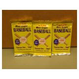 6 - 1990 Star Minor Baseball League Cello Packs