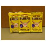 6 - 1990 Star Minor Baseball League Cello Packs