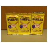 6 - 1990 Star Minor Baseball League Cello Packs