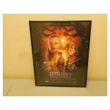 Star Wars Episode 1 - Phantom Menace Framed Poster