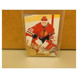 1994-95 Pinnacle Ed Belfour Select Stat Card