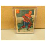 1954-55 Parkhurst Tom Johnson #10 Hockey Card