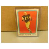 1963 Topps Zeno Karcz #37 CFL Football Card