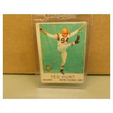 1959 Topps Ted Hunt #12 CFL Football Card