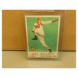 1959 Topps Mel Gillett #11 CFL Football Card