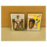 2 - Willie Mays REPRINT Cards