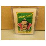 1971-72 OPC Jacques Plante #4 Insert Booklet