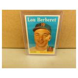 1958 Topps Lou Berberet #383 Baseball Card