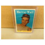 1958 Topps Murray Wall #410 Baseball Card