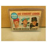 1968 Topps NL Strikeout Leaders #11 Baseball Card