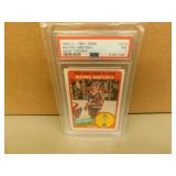 1984 OPC Wayne Gretzky #374 Graded Hart Trophy