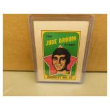 1971-72 OPC Jude Drouin #21 Insert Booklet
