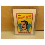 1971-72 OPC Gordie Howe #23 Insert Booklet