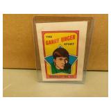 1971-72 OPC Garry Unger #14 Insert Booklet