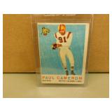 1959 Topps Paul Cameron #18 CFL Football Card