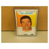 1965 Topps Ron Atchison #89 CFL Football Card