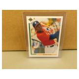1991 UD Michael Jordan SP1 Baseball Card