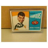 1964 Topps Don Luzzi #15 CFL Football Card