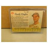 1962 Post Cereal Sandy Koufax #109 Baseball Card