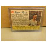 1962 Post Cereal Roger Maris #6 Baseball Card