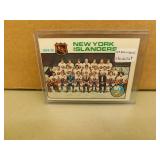 1975-76 OPC New York Islanders #92 team Checklist