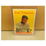 1958 Topps Earl Torgeson #138 Baseball Card