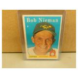 1958 Topps Bob Nieman #165 Baseball Card