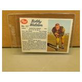 1962 Post Bobby Walden #117 CFL Football Card