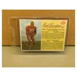 1963 Post Earl Lunsford #117 CFL Football Card