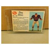 1962 Post Don Vicic #130 CFL Football Card