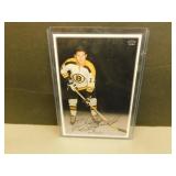 Fred Stanfield Autographed Hockey Postcard