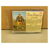 1963 Post Oscar Kruger #130 CFL Football Card